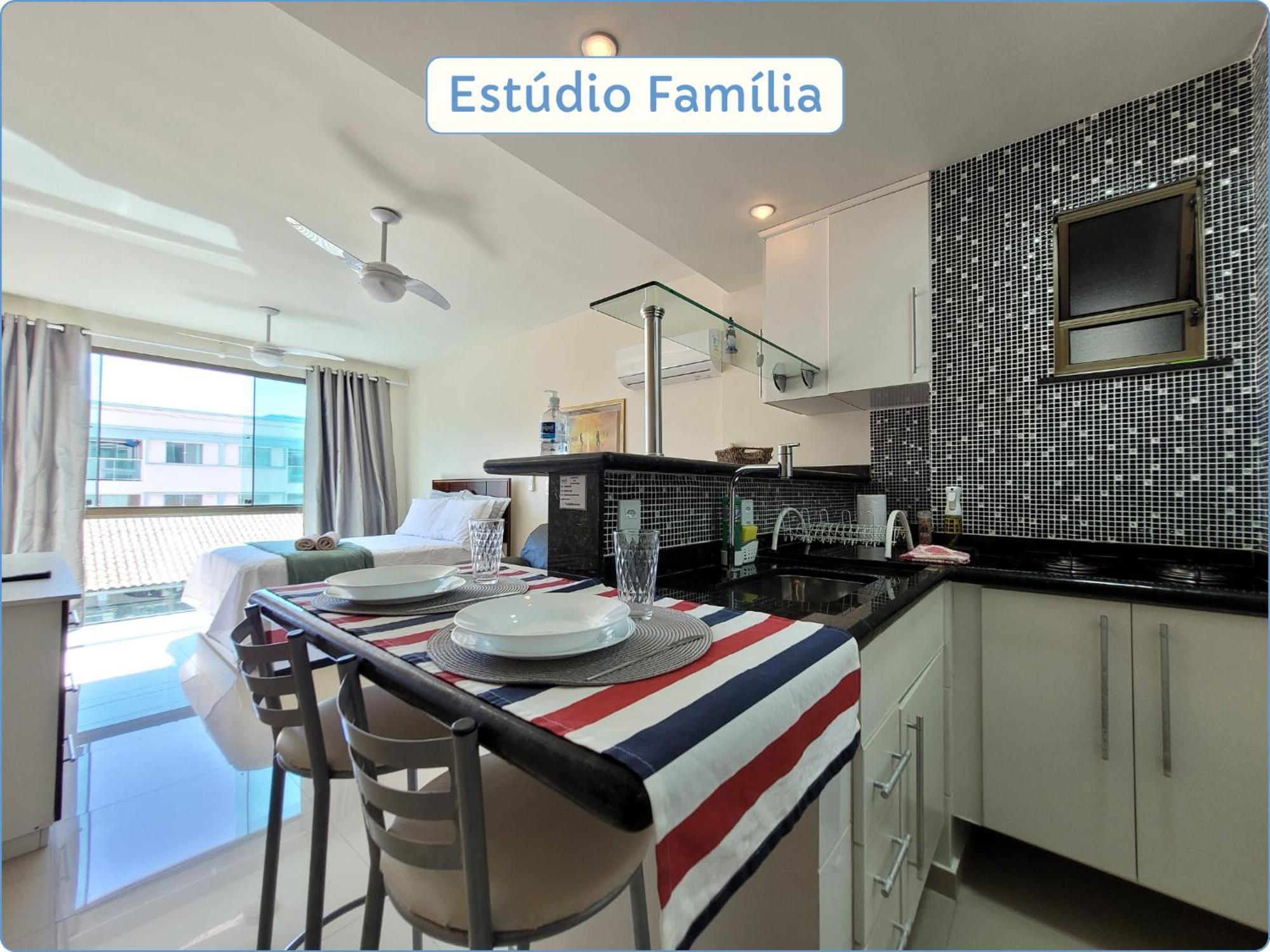 Loft pé na areia, Loft Prainha apto 320 Arraial do Cabo Esterno foto